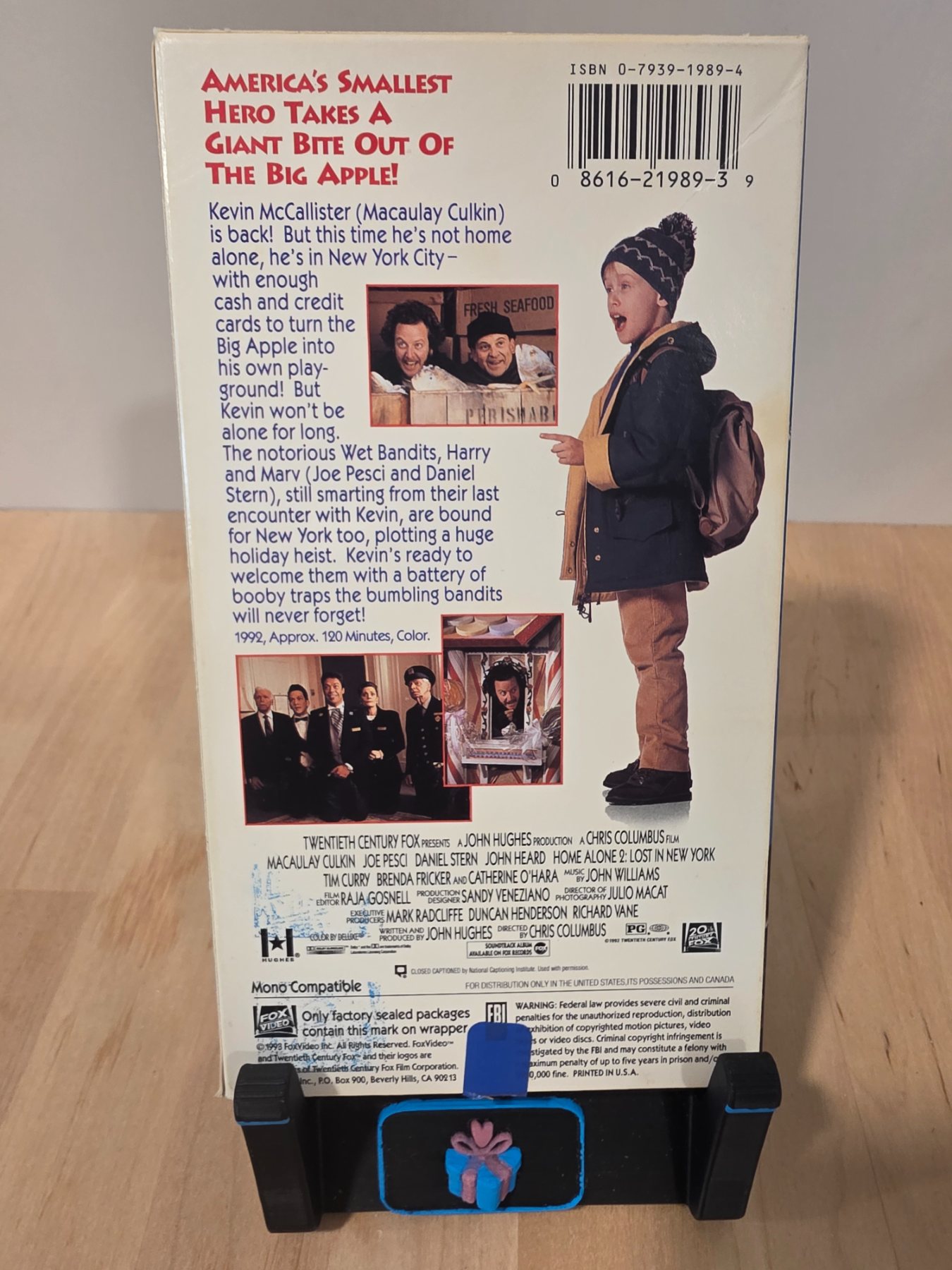 Vintage Home Alone 2 Lost in New York VHS 1993 Fox Macaulay Culkin - Image 2