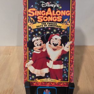 Disney Sing Along Songs The Twelve Days of Christmas Vol 12 VHS