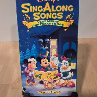 Disney Sing Along Songs Very Merry Christmas Songs Volume Eight VHS