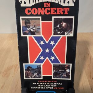 Alabama In Concert VHS 1991 Collector's Edition Country Music