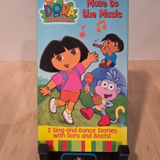 Dora the Explorer Move to the Music VHS 2002 Nick Jr 2 Stories