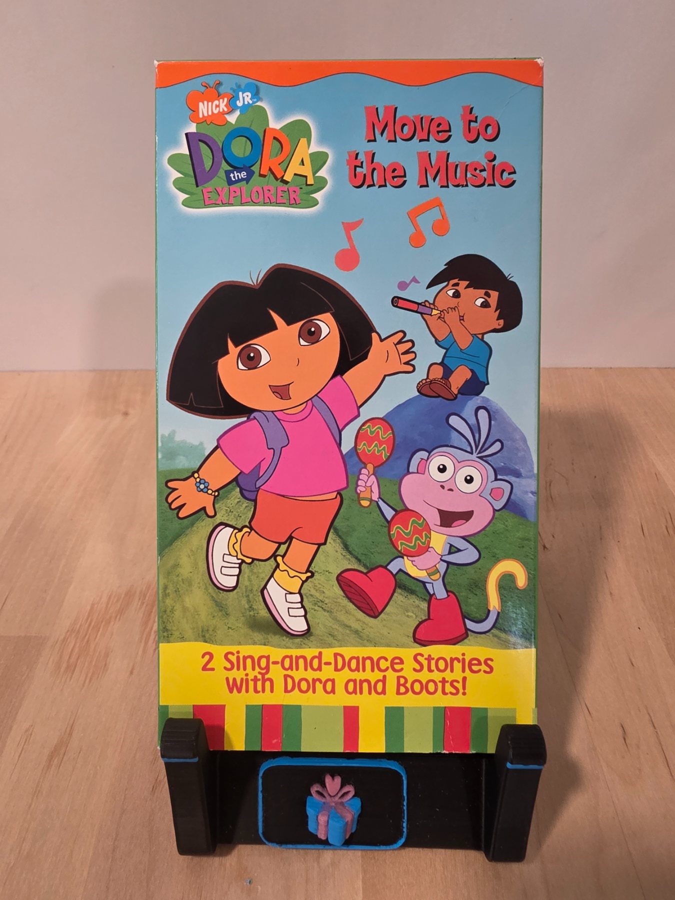 Dora the Explorer Move to the Music VHS 2002 Nick Jr 2 Stories