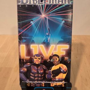 Bibleman Adventure Live VHS Case w/ Back to School Tape Christian Kids 2002