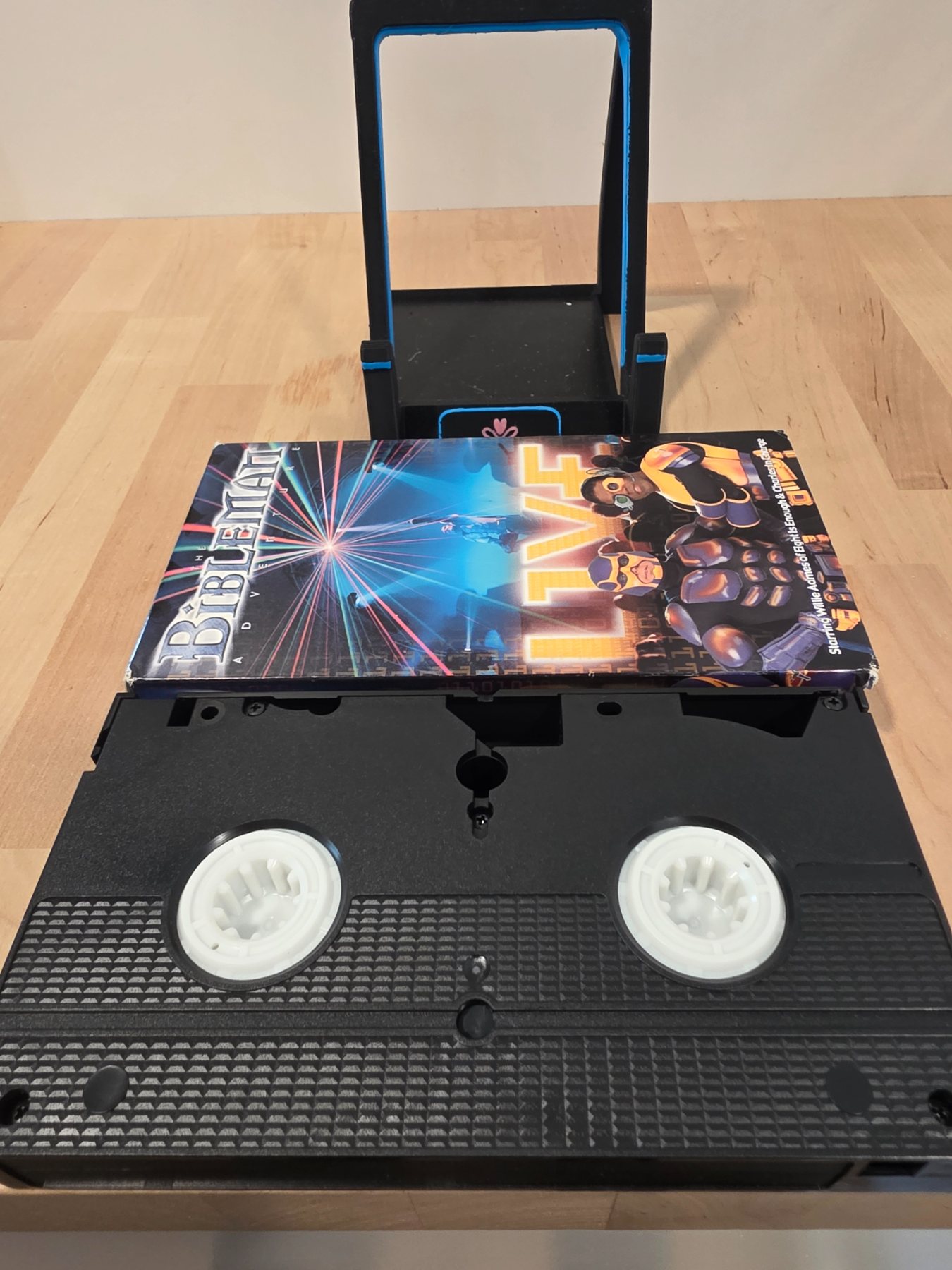 Bibleman Adventure Live VHS Case w/ Back to School Tape Christian Kids 2002 - Image 4