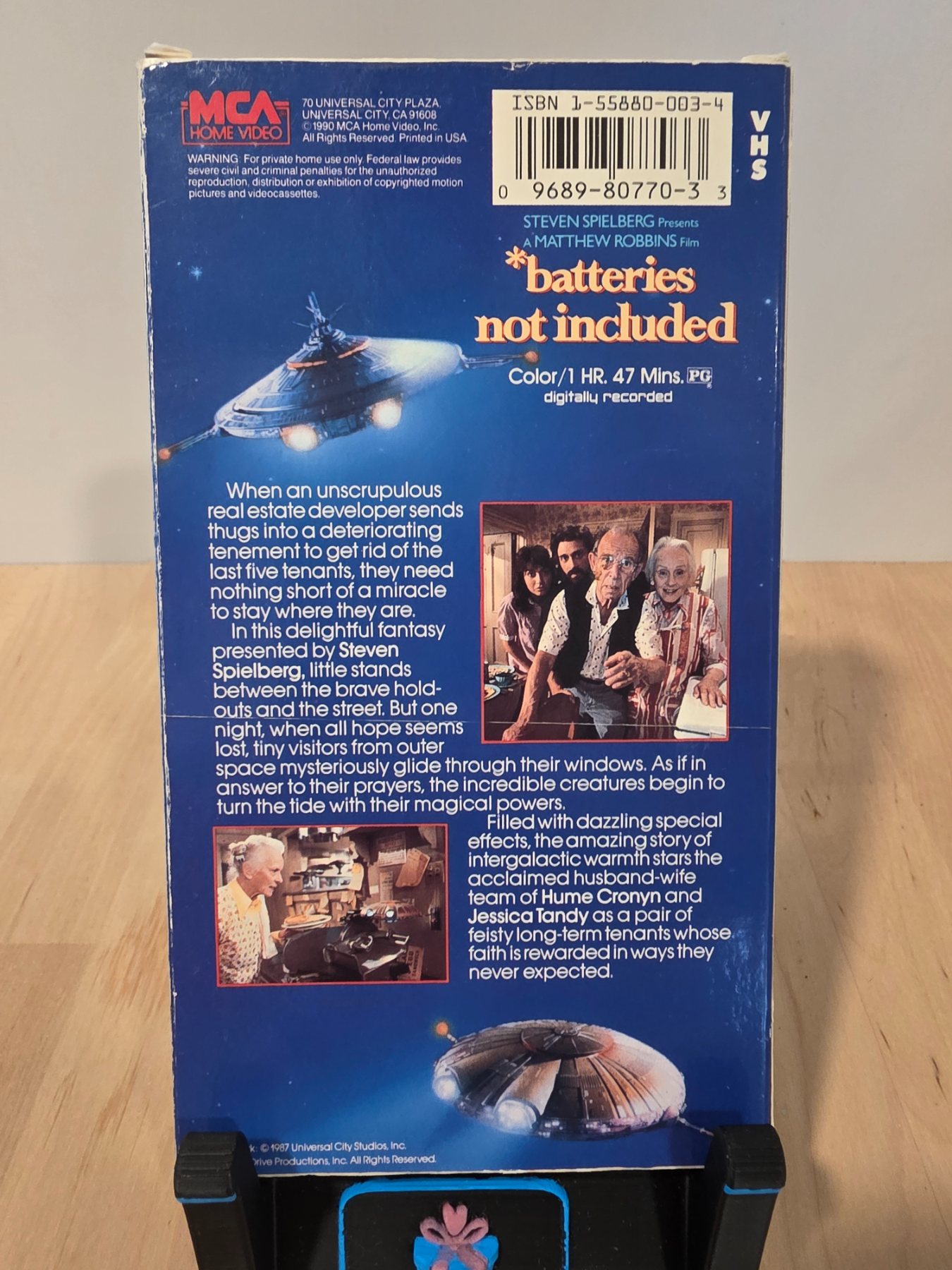 *batteries not included VHS 1988 MCA Home Video Hume Cronyn - Image 2