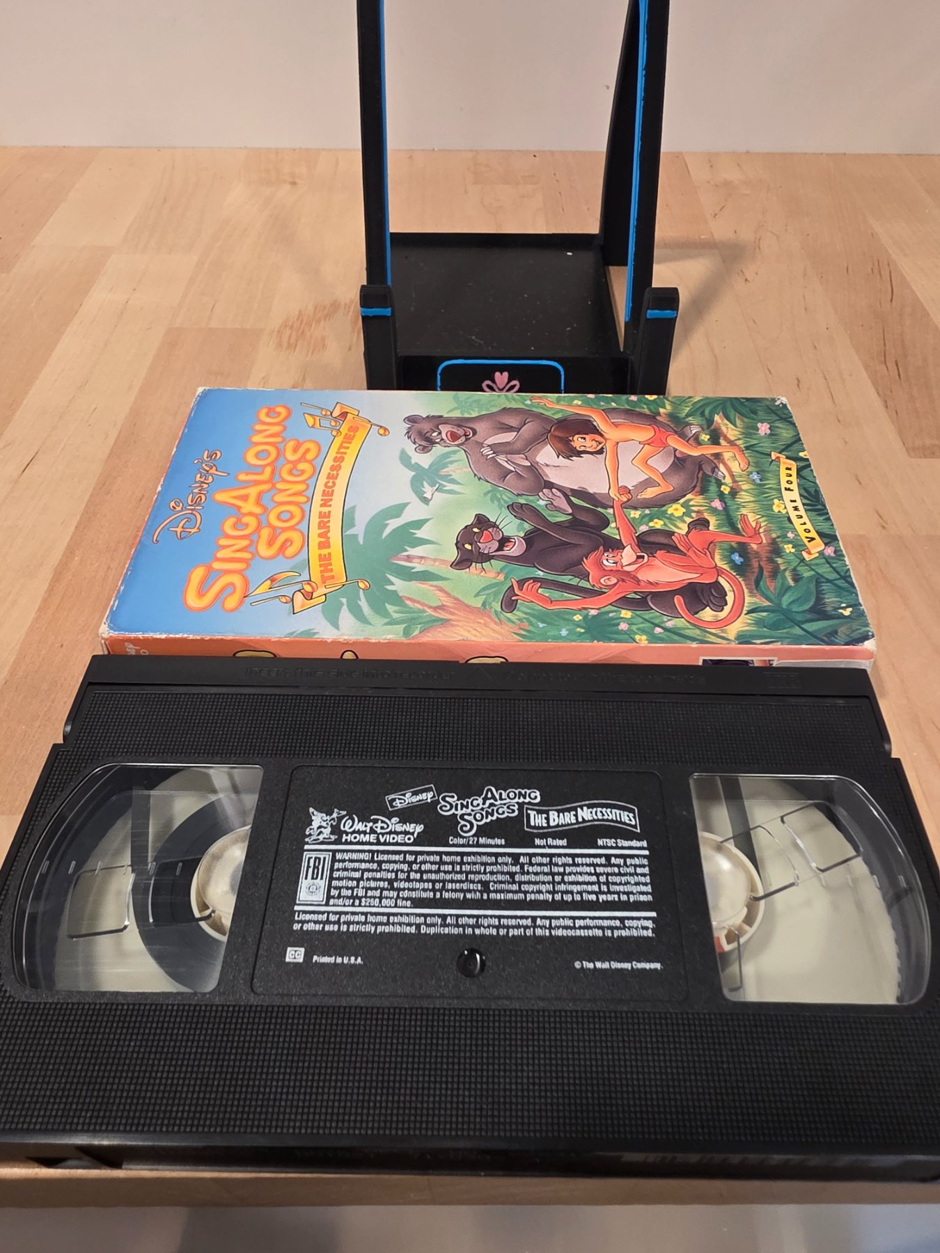 Vintage Disney Sing Along Songs Vol. 4 The Bare Necessities VHS - Image 3