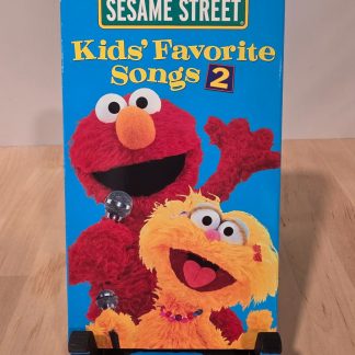 Sesame Street Kids' Favorite Songs 2 VHS 2001 Elmo Sony Wonder