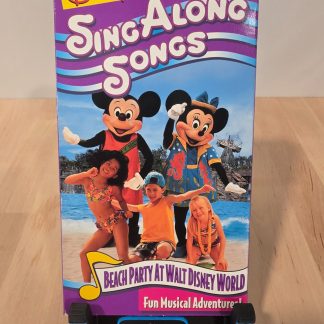 Disney Sing Along Songs Beach Party at Walt Disney World VHS