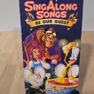 Disney Sing Along Songs Be Our Guest Volume 10 VHS 1992