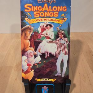 Disney Sing Along Songs I Love to Laugh Volume 9 VHS Mary Poppins