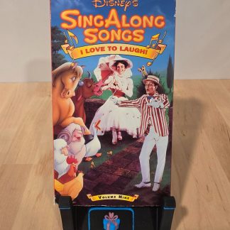 Disney Sing Along Songs I Love to Laugh Volume 9 VHS Mary Poppins