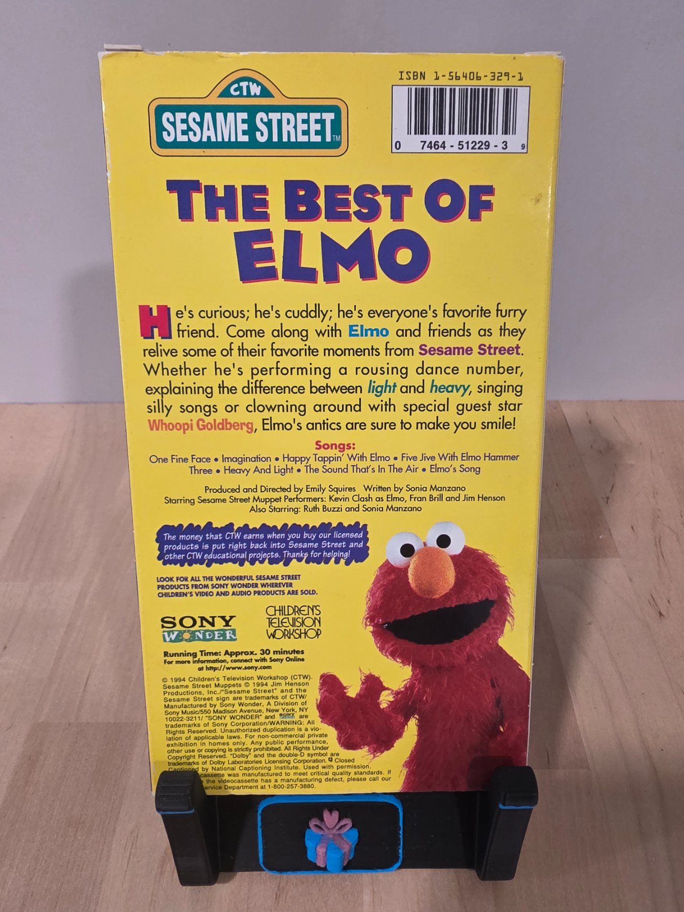 Sesame Street The Best of Elmo VHS 1994 Sony Wonder - Image 2