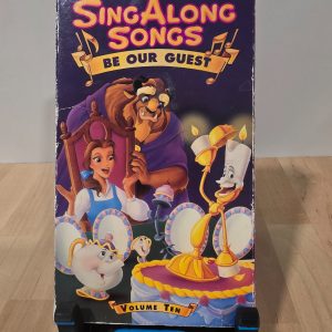 Disney Sing Along Songs Be Our Guest Volume 10 VHS 1992 Beauty Beast
