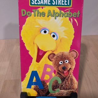 Sesame Street Do the Alphabet VHS 1996 Sony Wonder Big Bird