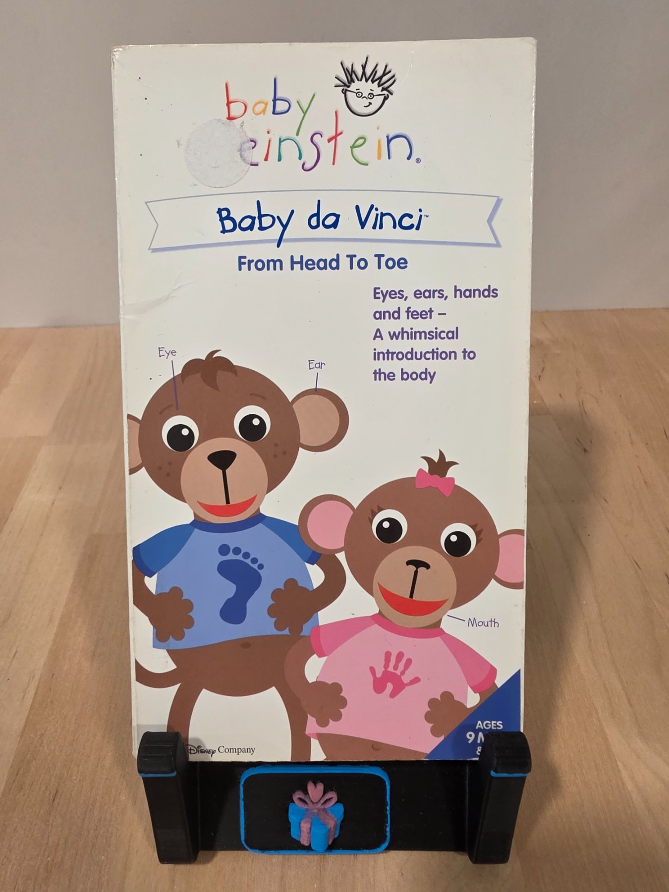 Baby Einstein Baby da Vinci From Head to Toe VHS 2004 Disney