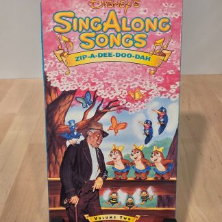 Disney Sing-Along Songs Zip-A-Dee-Doo-Dah Vol 2 VHS 1987