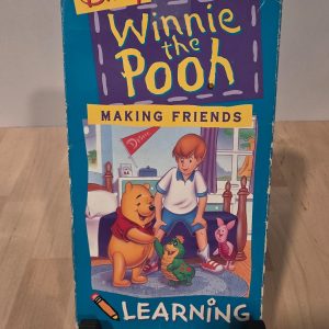 Disney Winnie the Pooh Making Friends VHS 1994 Pooh Learning