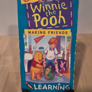 Disney Winnie the Pooh Making Friends VHS 1994 Pooh Learning