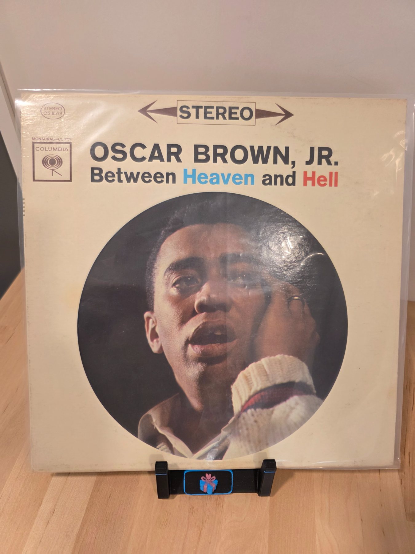 Oscar Brown Jr. Between Heaven And Hell Stereo LP Columbia CS 8574