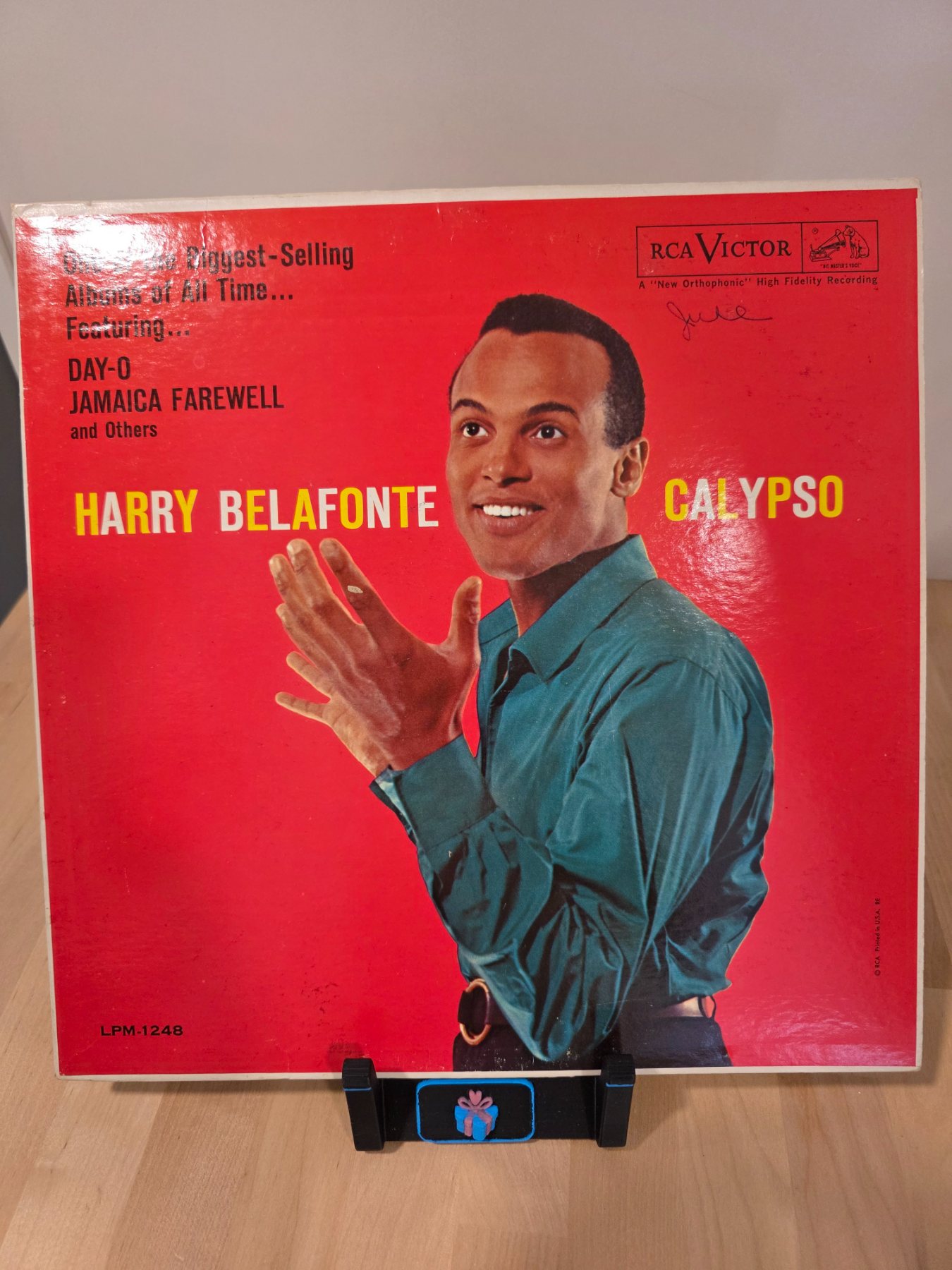 Harry Belafonte Calypso Vintage LP RCA Victor LPM-1248 Mono