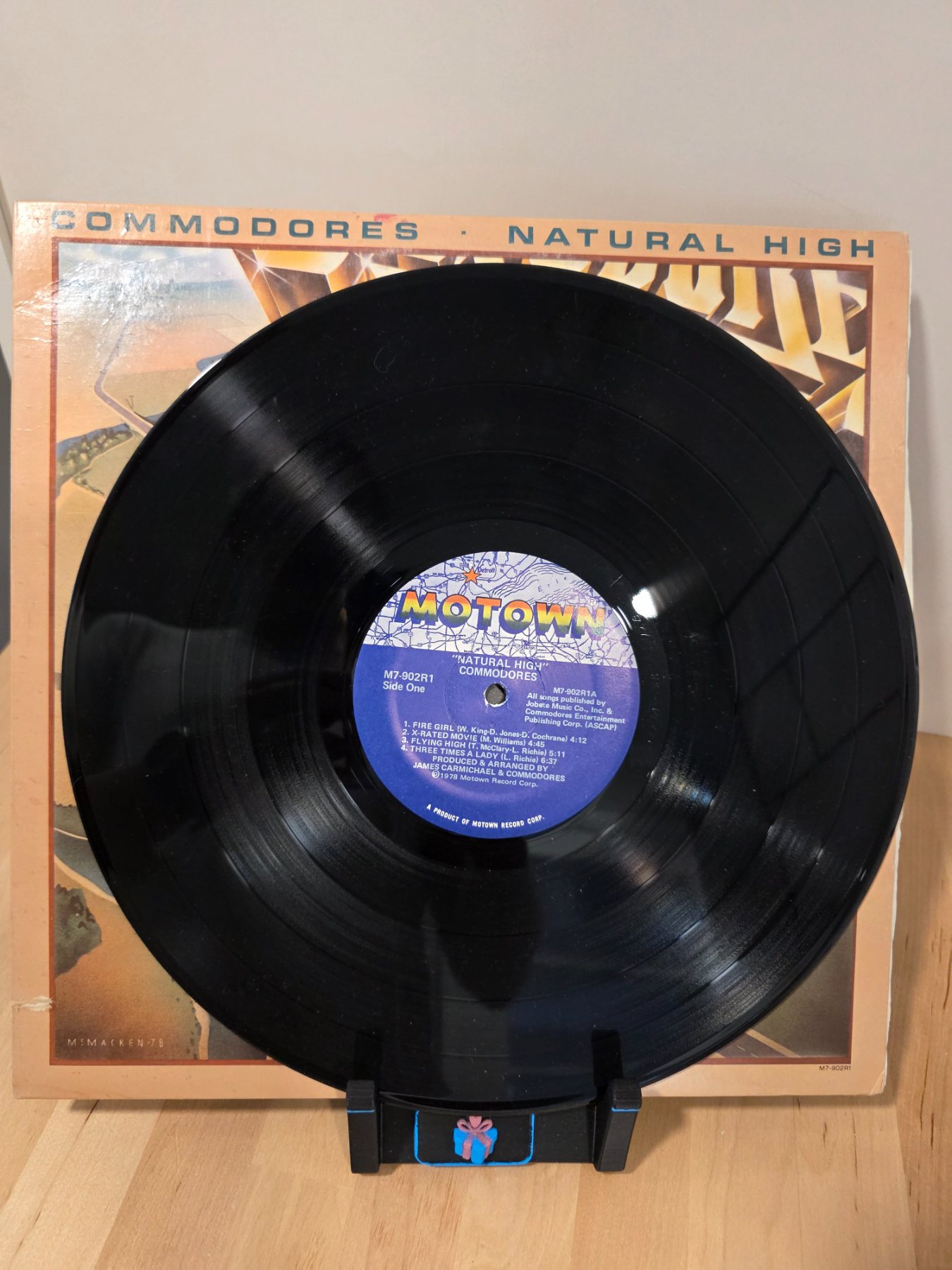 Commodores Natural High 1978 Motown M7-902R1 Vinyl LP - Image 3