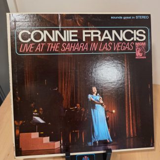 Connie Francis Live at the Sahara in Las Vegas MGM ST-91081 Stereo LP