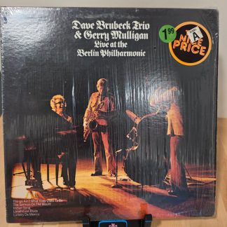 Dave Brubeck Trio & Gerry Mulligan Live at Berlin Philharmonic LP 1973