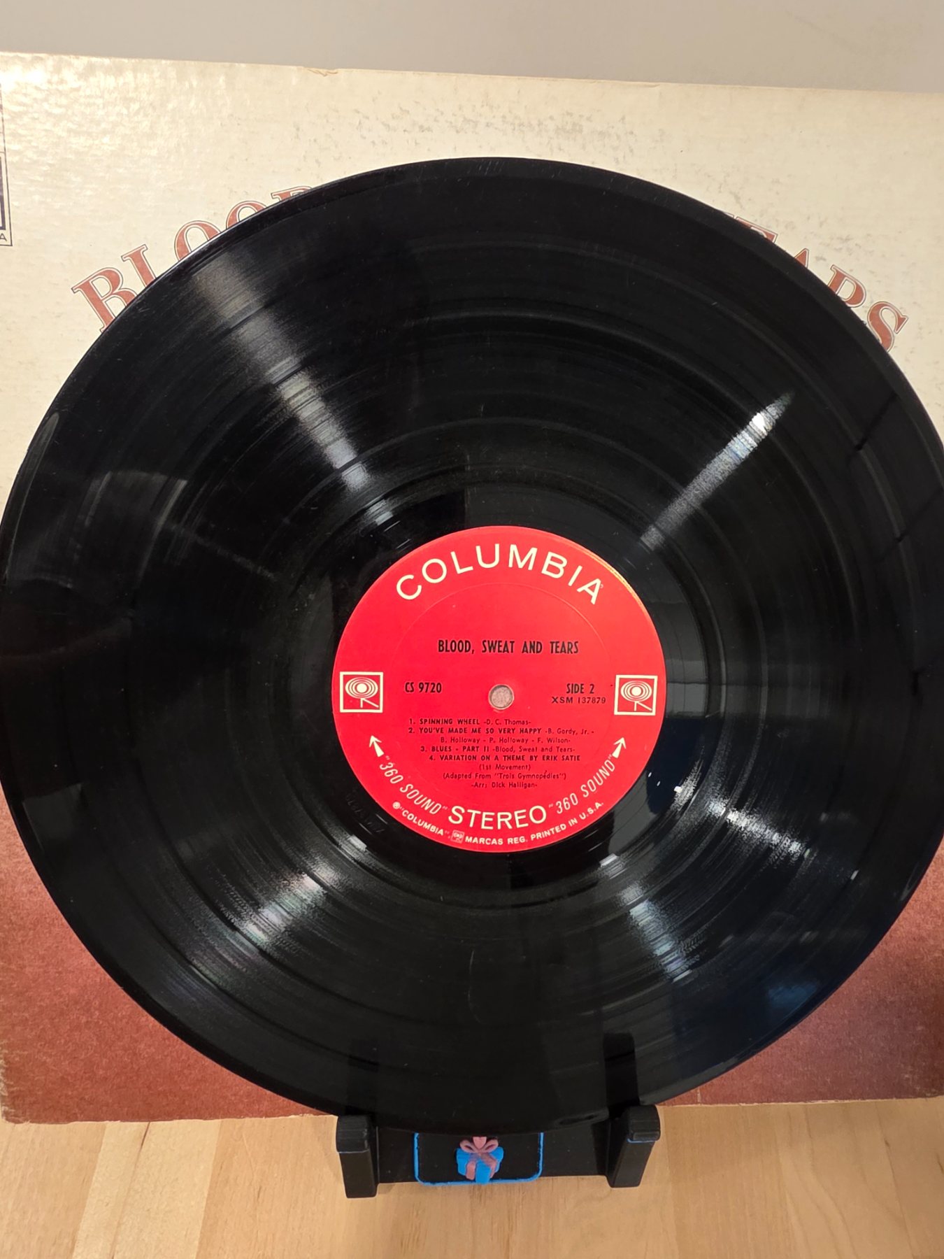 Blood, Sweat & Tears Self-Titled LP Columbia CS 9720 Stereo 1968 - Image 4