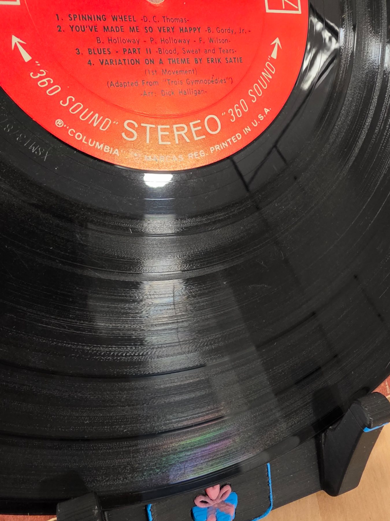 Blood, Sweat & Tears Self-Titled LP Columbia CS 9720 Stereo 1968 - Image 5