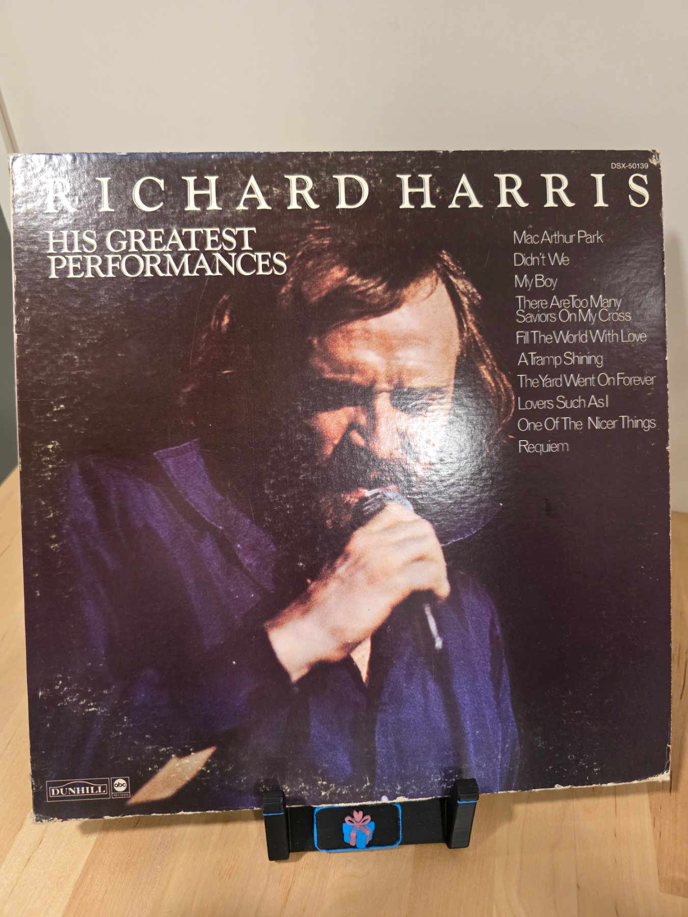 Richard Harris His Greatest Performances 1973 Dunhill DSX-50139 LP