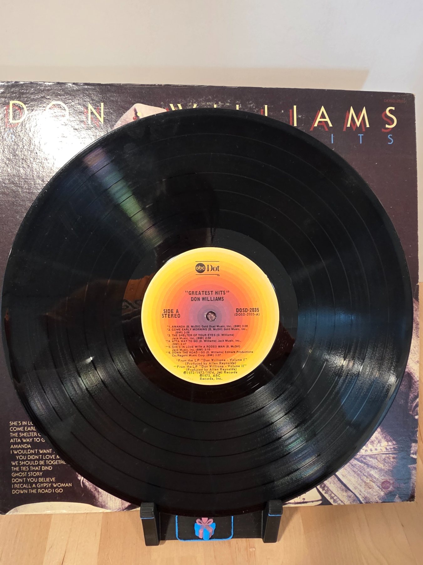 Don Williams Greatest Hits 1975 ABC Dot Country Vinyl LP DOSD-2035 - Image 5