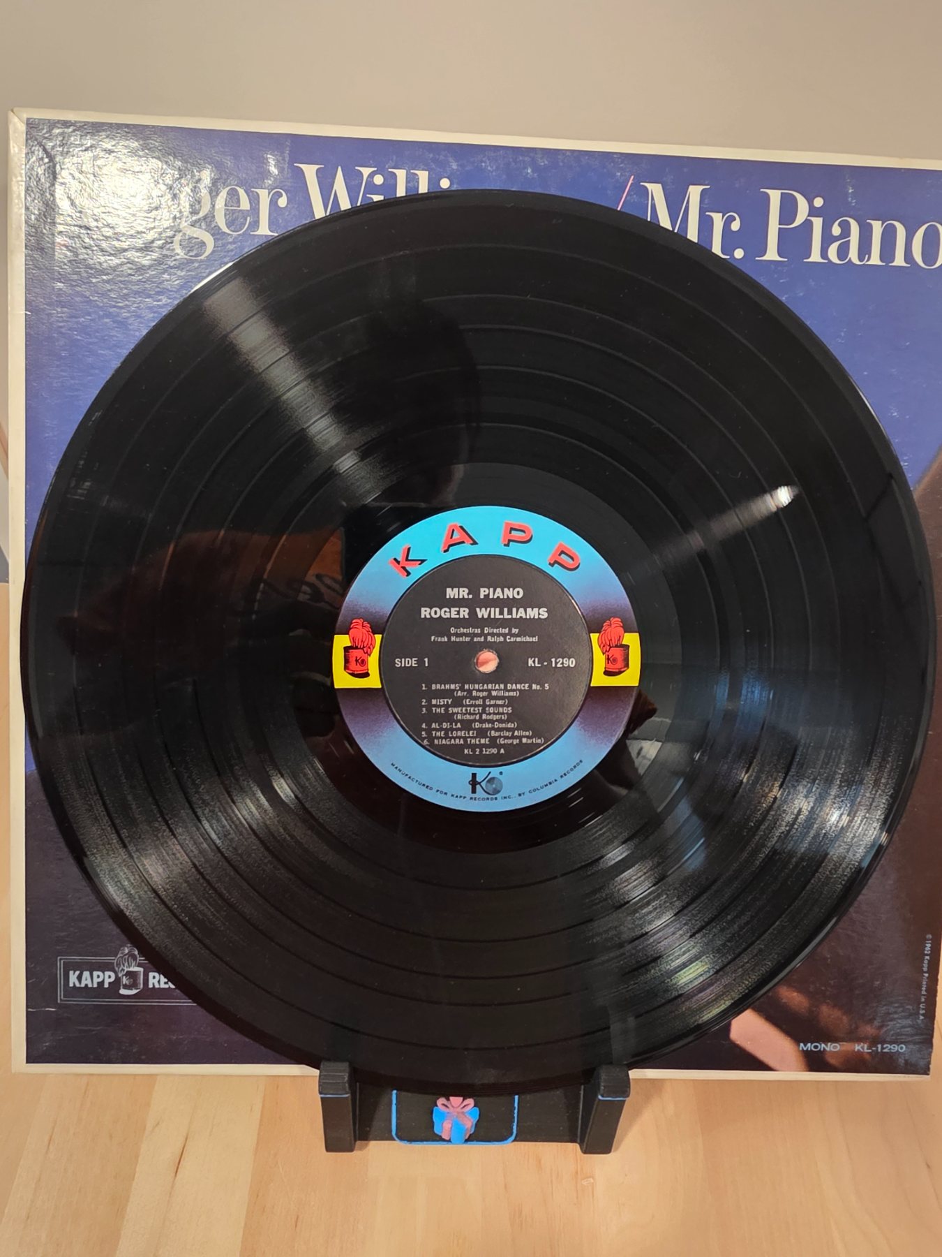 Roger Williams Mr. Piano Kapp KL-1290 Mono Vinyl LP - Image 3