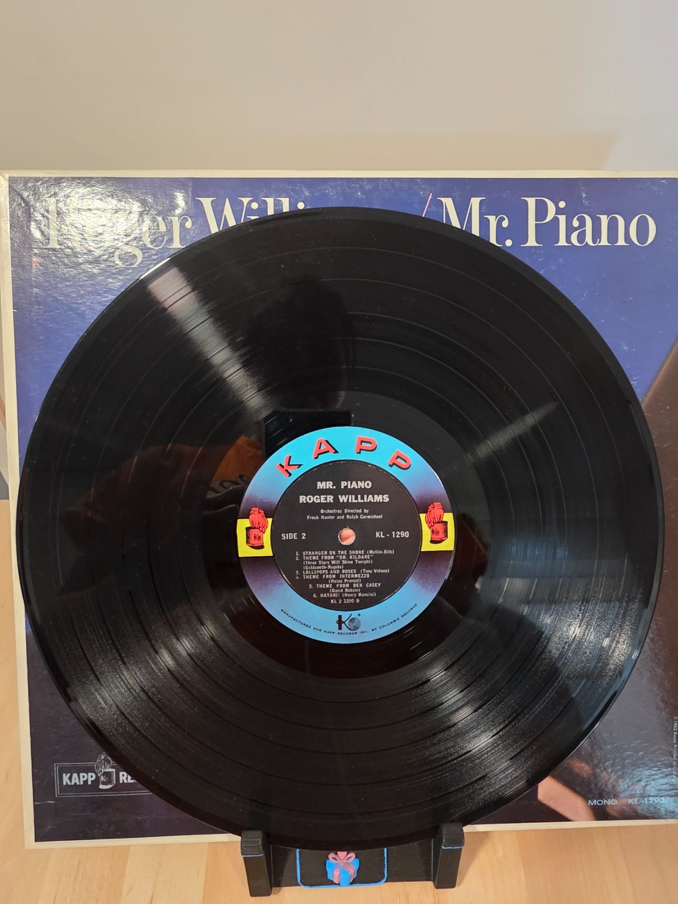 Roger Williams Mr. Piano Kapp KL-1290 Mono Vinyl LP - Image 4