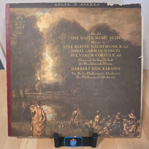 Herbert von Karajan Handel Water Music Mozart Angel S 35948 Stereo LP