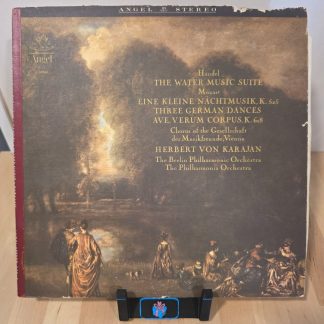 Herbert von Karajan Handel Water Music Mozart Angel S 35948 Stereo LP