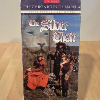C.S. Lewis Chronicles of Narnia The Silver Chair 2 VHS Tape Set BBC 1990