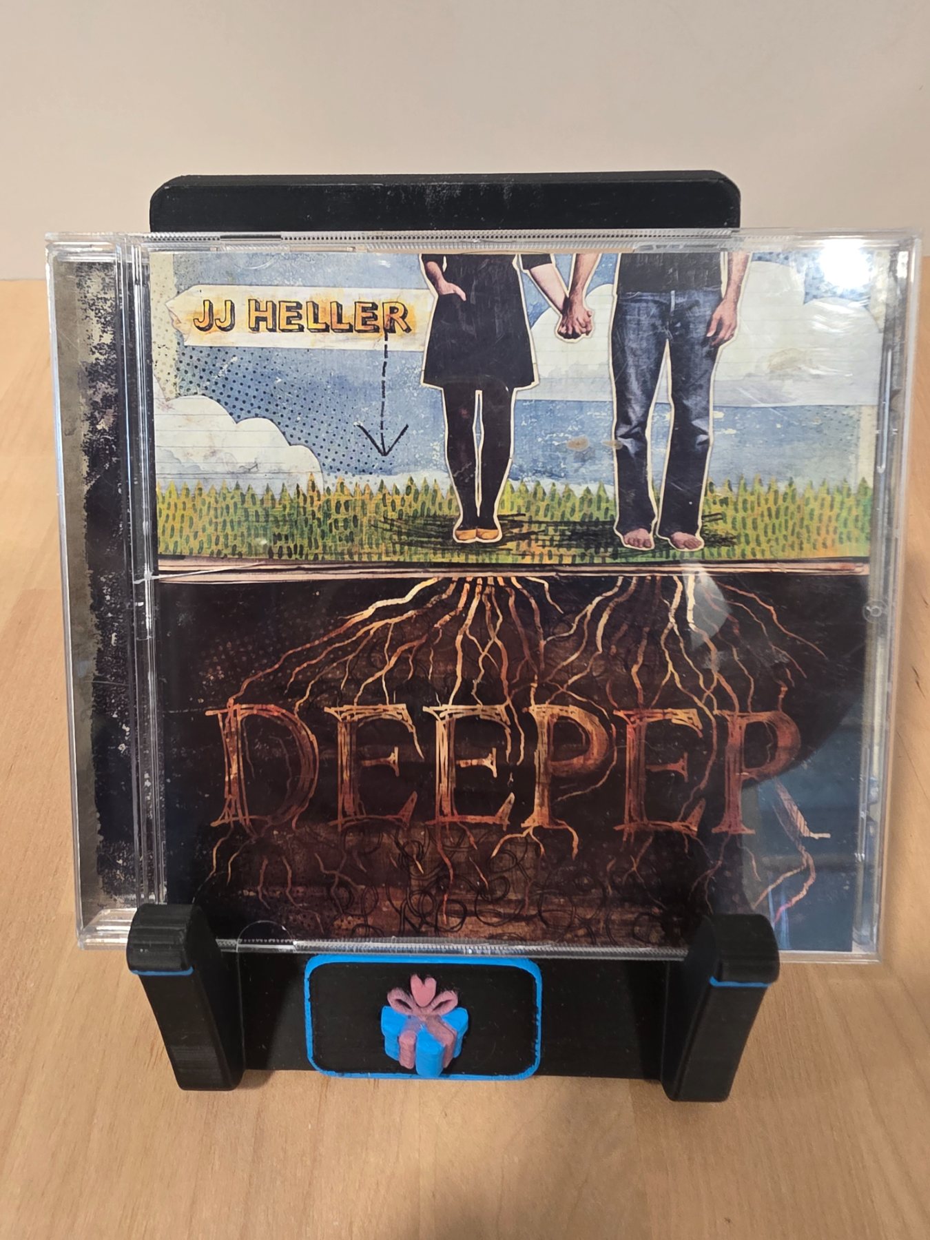 JJ Heller Deeper CD 2011 Stone Table Records Contemporary Christian Folk Pop