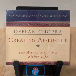 Creating Affluence Deepak Chopra Audiobook CD A-to-Z Steps Richer Life