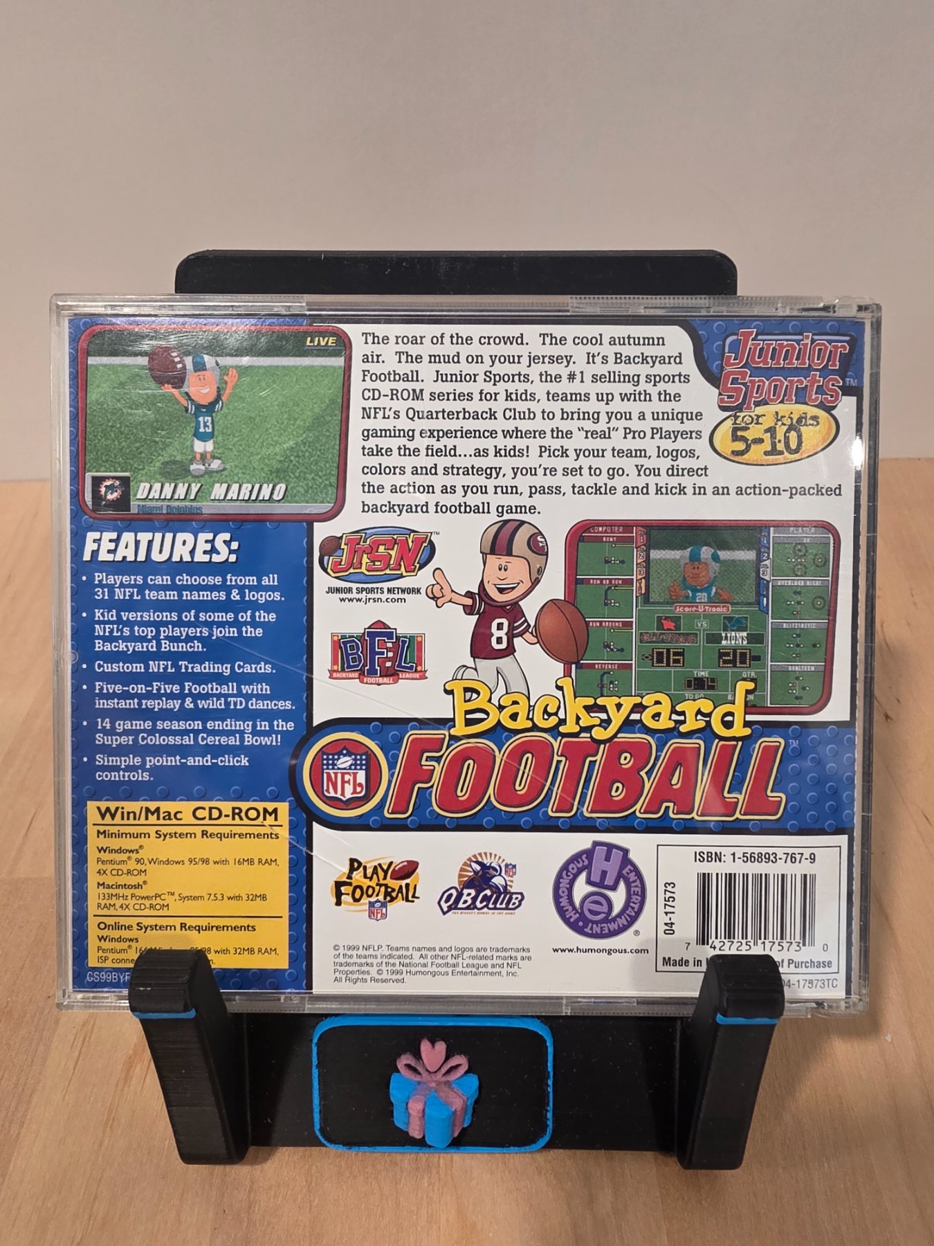 Backyard Football NFL Junior Sports Win/Mac CD-ROM 1999 Humongous - Image 2