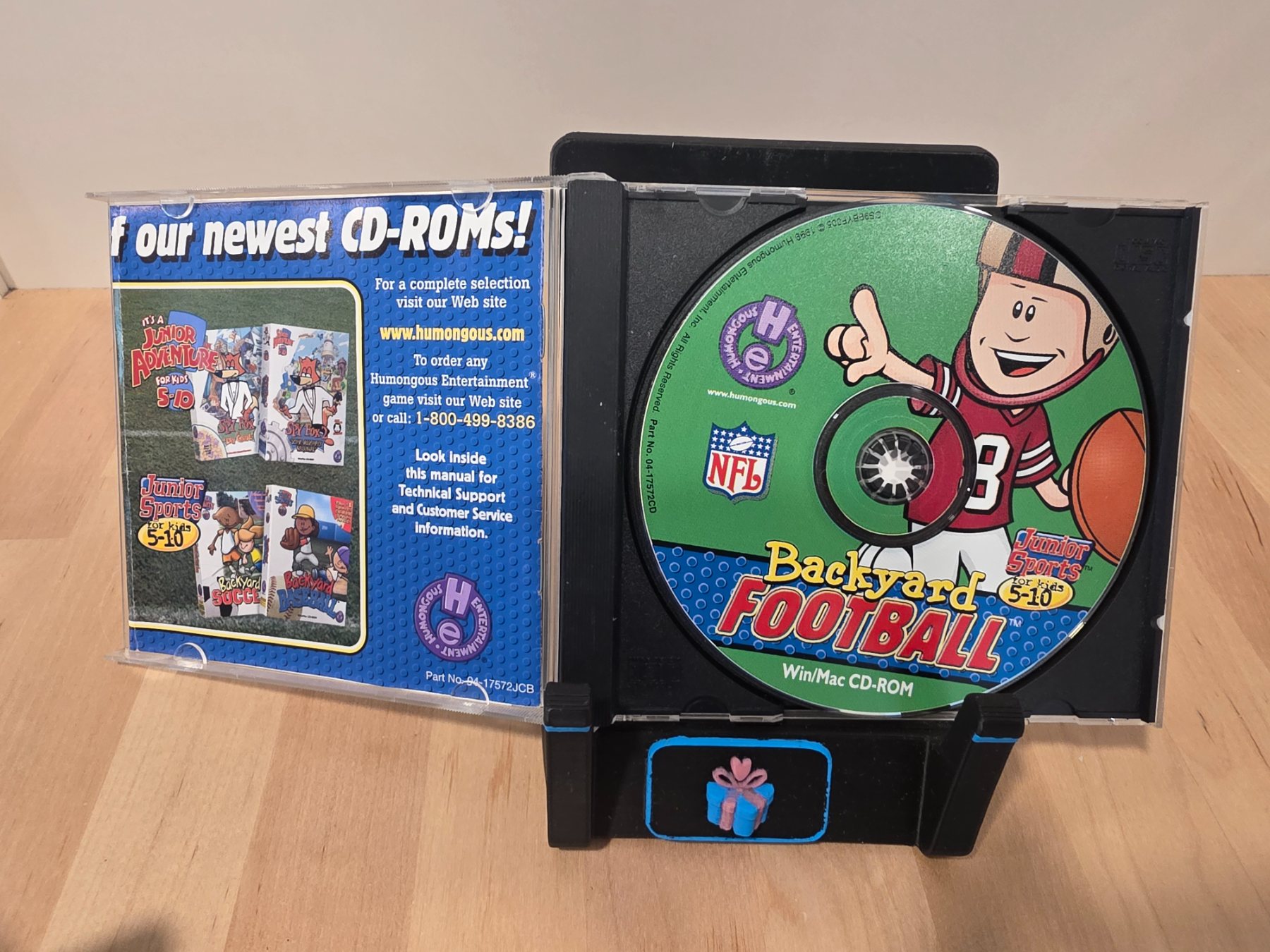 Backyard Football NFL Junior Sports Win/Mac CD-ROM 1999 Humongous - Image 3