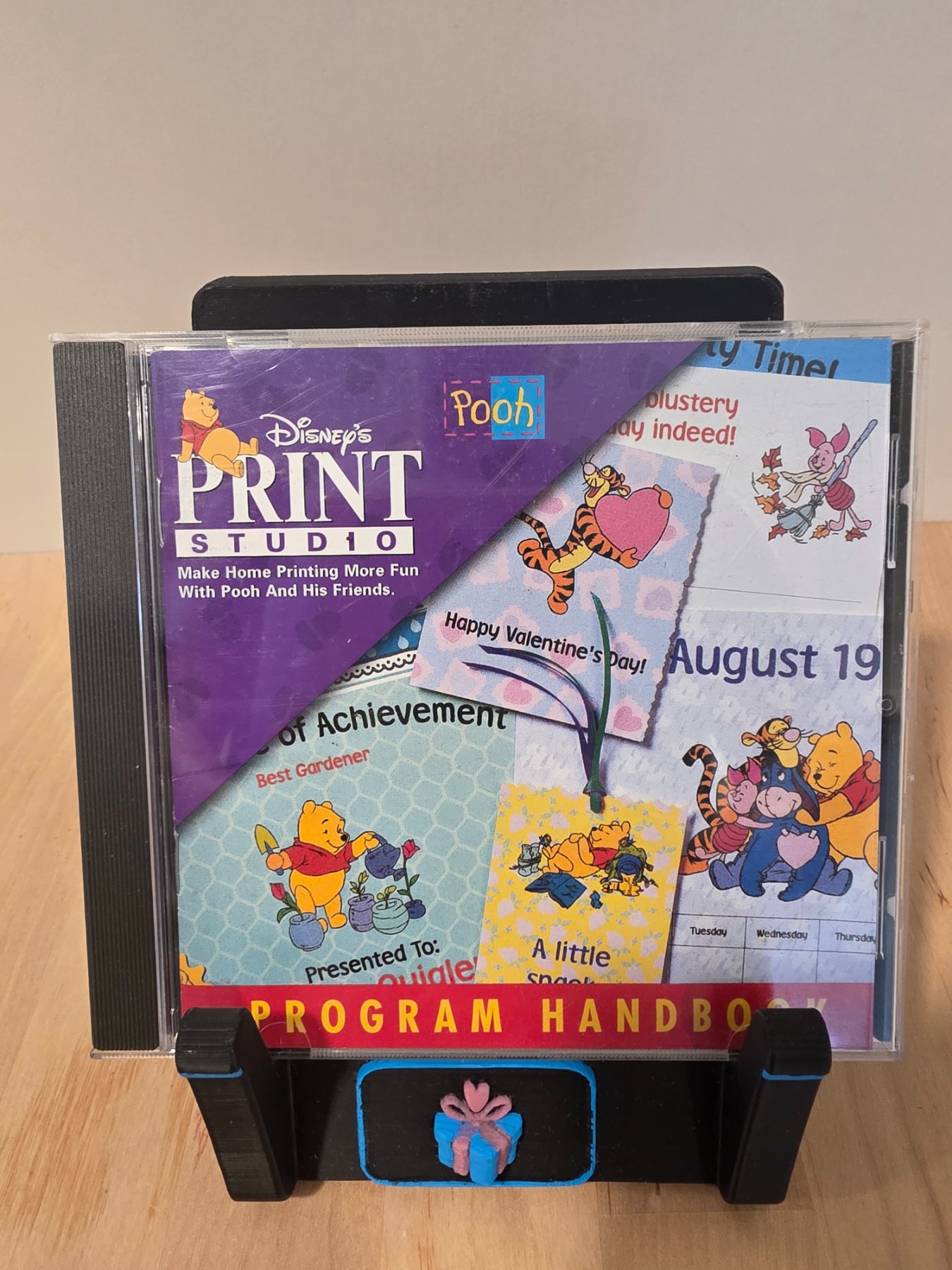 Disney's Winnie the Pooh Print Studio CD-ROM Windows 1999 w/ Handbook