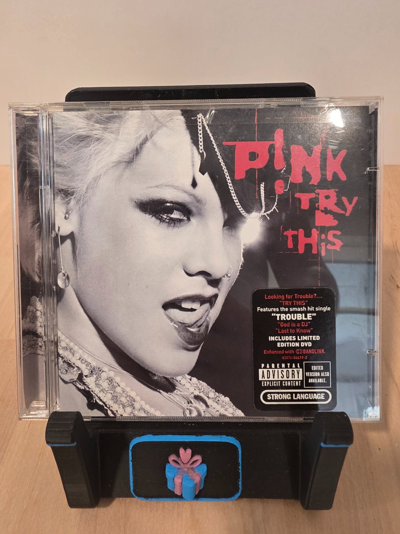P!nk Try This Limited Edition CD + DVD 2003 Arista Explicit