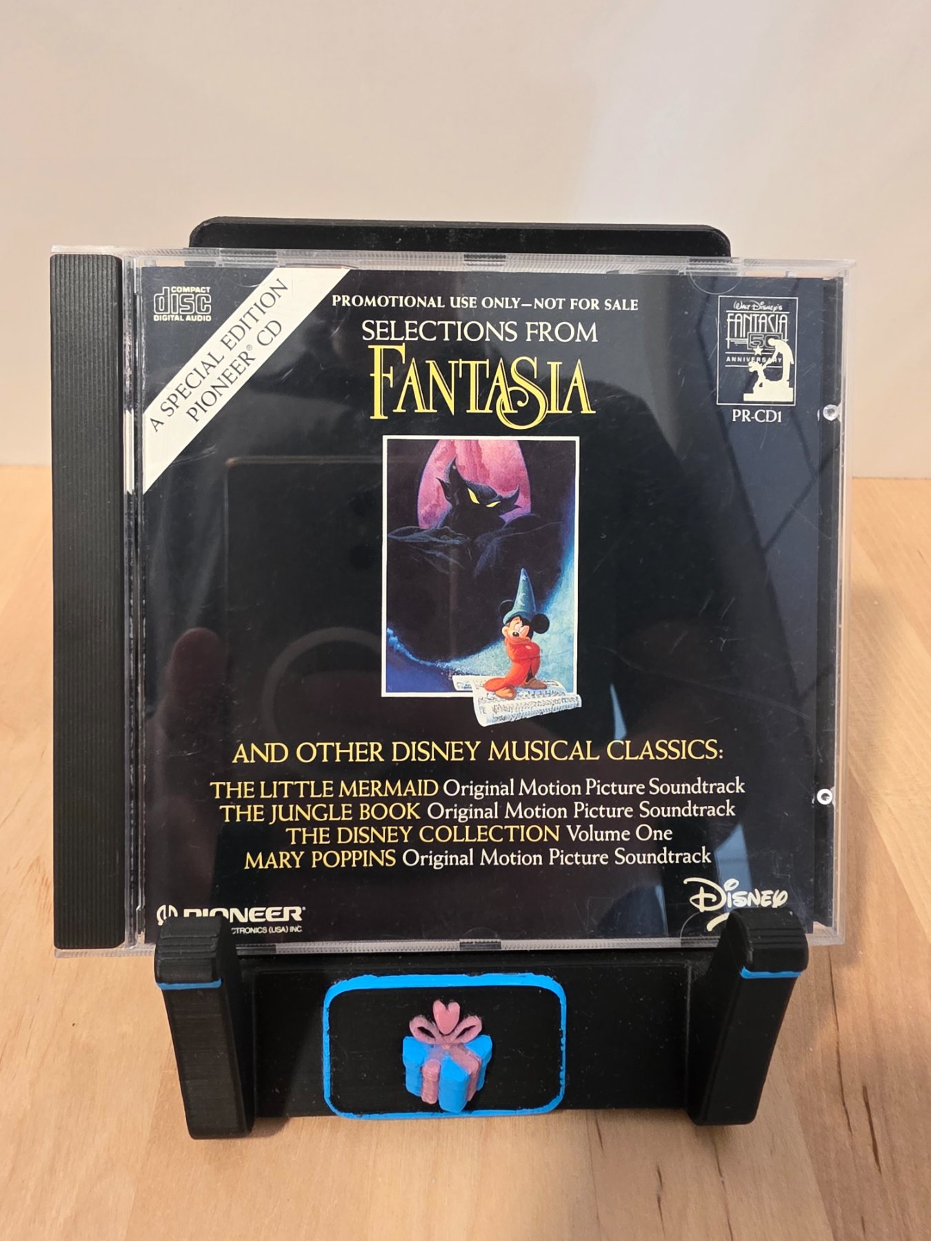 Disney Selections From Fantasia 50th Anniversary Promo CD PR-CD1 Pioneer