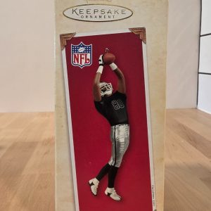 2003 Hallmark Keepsake Jerry Rice Oakland Raiders NFL Christmas Ornament