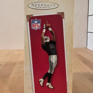 2003 Hallmark Keepsake Jerry Rice Oakland Raiders NFL Christmas Ornament