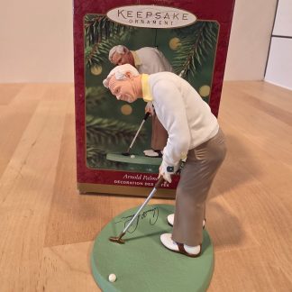2000 Hallmark Keepsake Arnold Palmer Golfing Christmas Ornament QXI4324