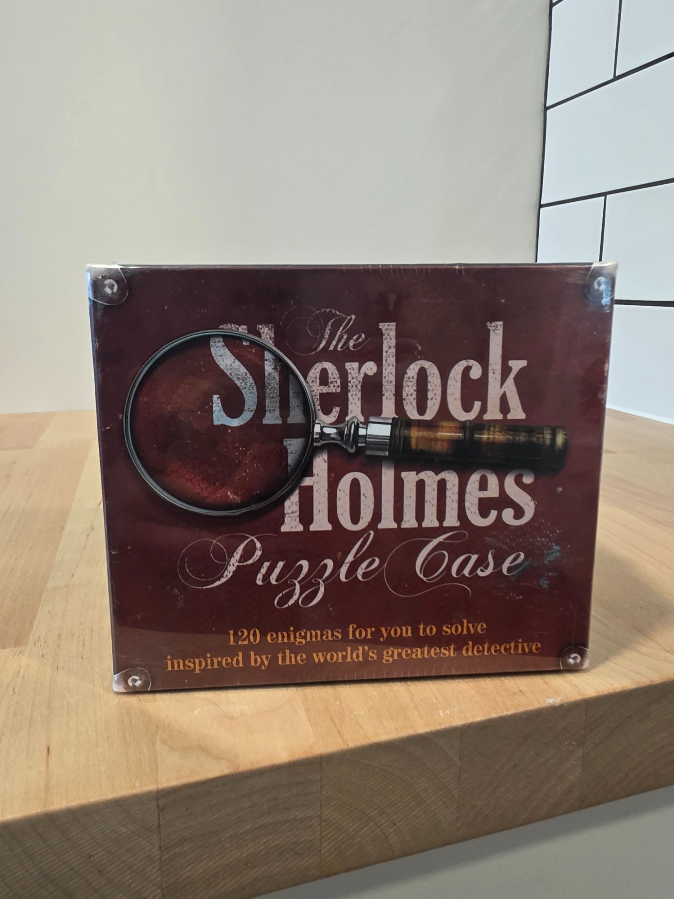 The Sherlock Holmes Puzzle Case Game 120 Enigmas Sterling Innovation