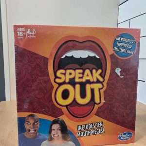 Hasbro Speak Out Mouthpiece Challenge Party Game 10 Mouthpieces Ages 16+