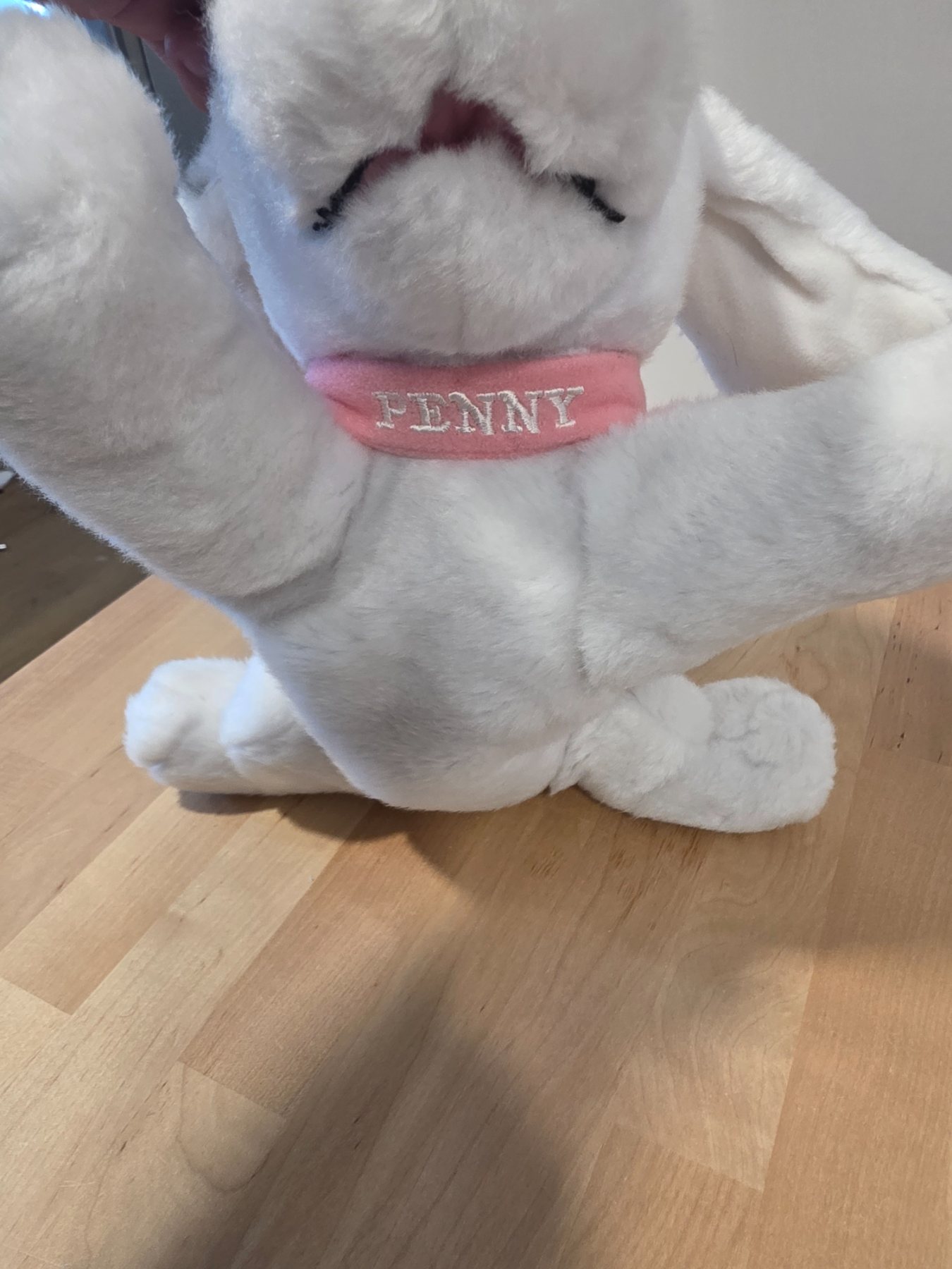 Disney Store 101 Dalmatians Penny 12" Floppy Plush Pink Collar - Image 2