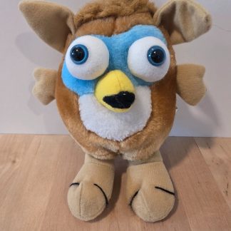 Vintage Peek-A-Boo Toys Furby Fakie Owl Plush Stuffed Animal 8in